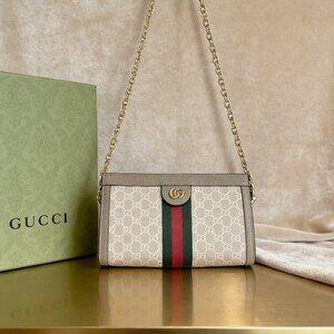 GUCCI Ophidia GG small shoulder bag